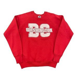 Vintage 90s Washington DC Logo Sweatshirt Raglan Style